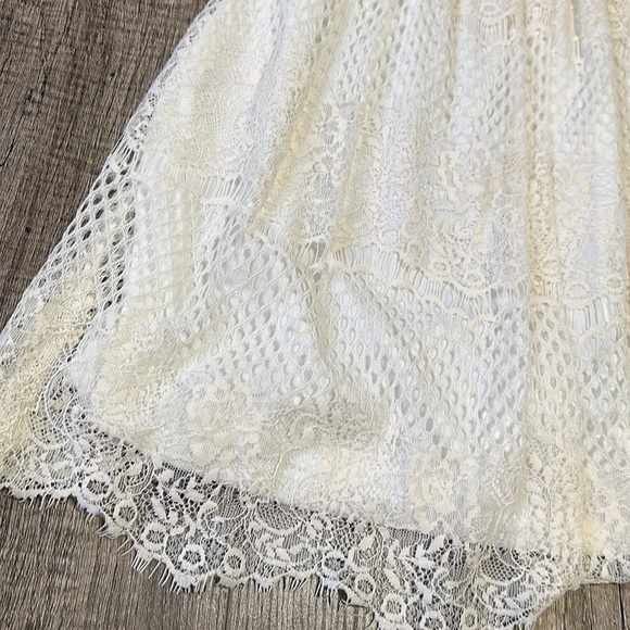 Sequin Hearts Cream Dress (NWT) - Picture 2 of 3